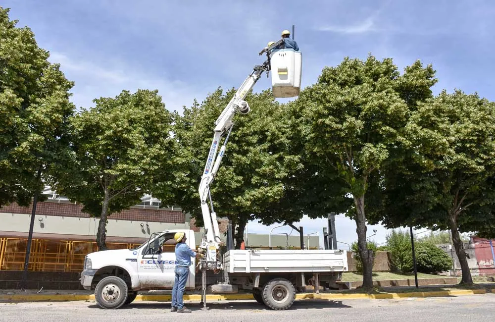 Mantenimiento de líneas eléctricas