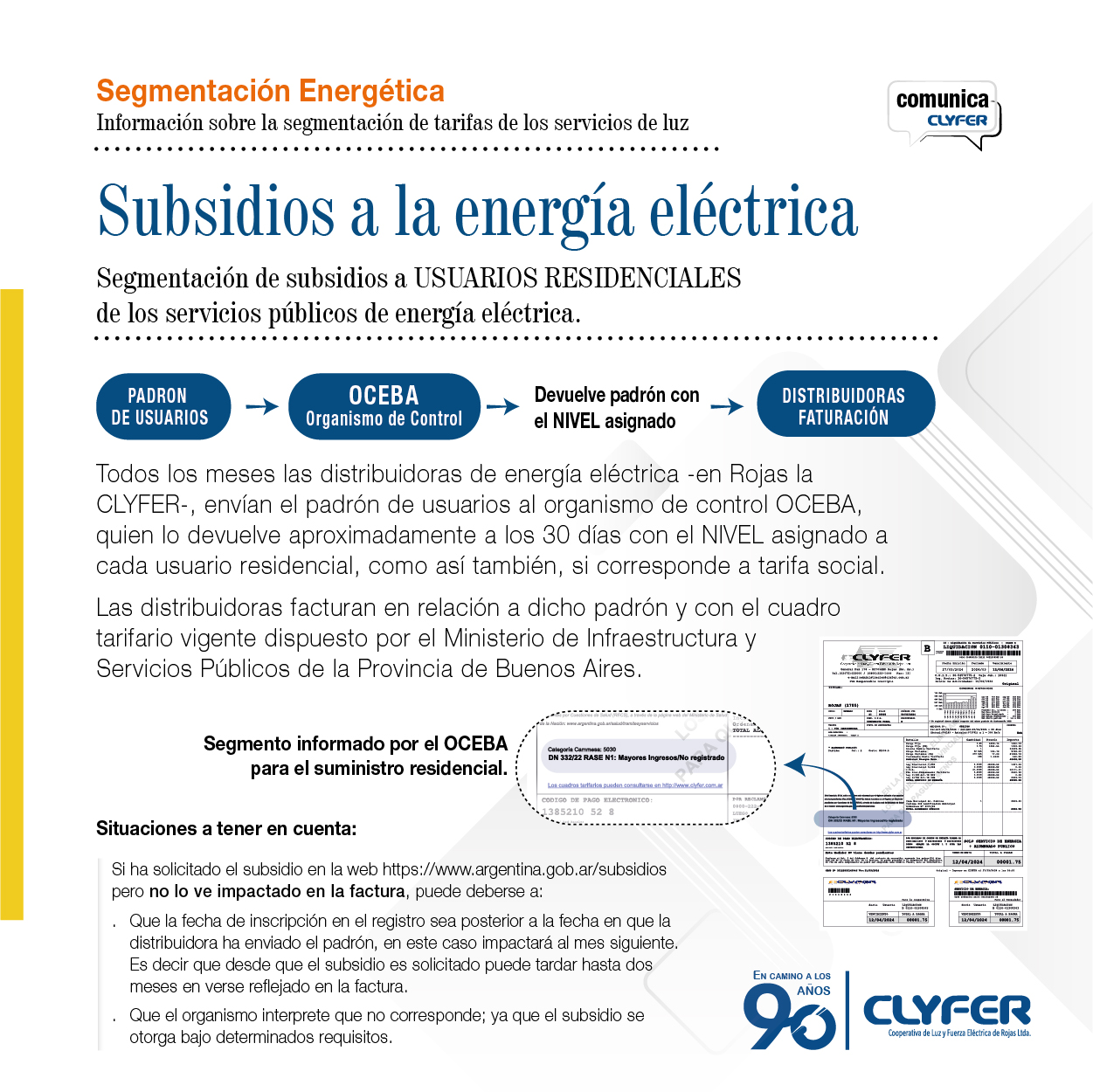 Segmentación - Subsidios a la energía eléctrica